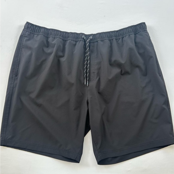 Men's Black Swim Shorts - Picture 1 of 4